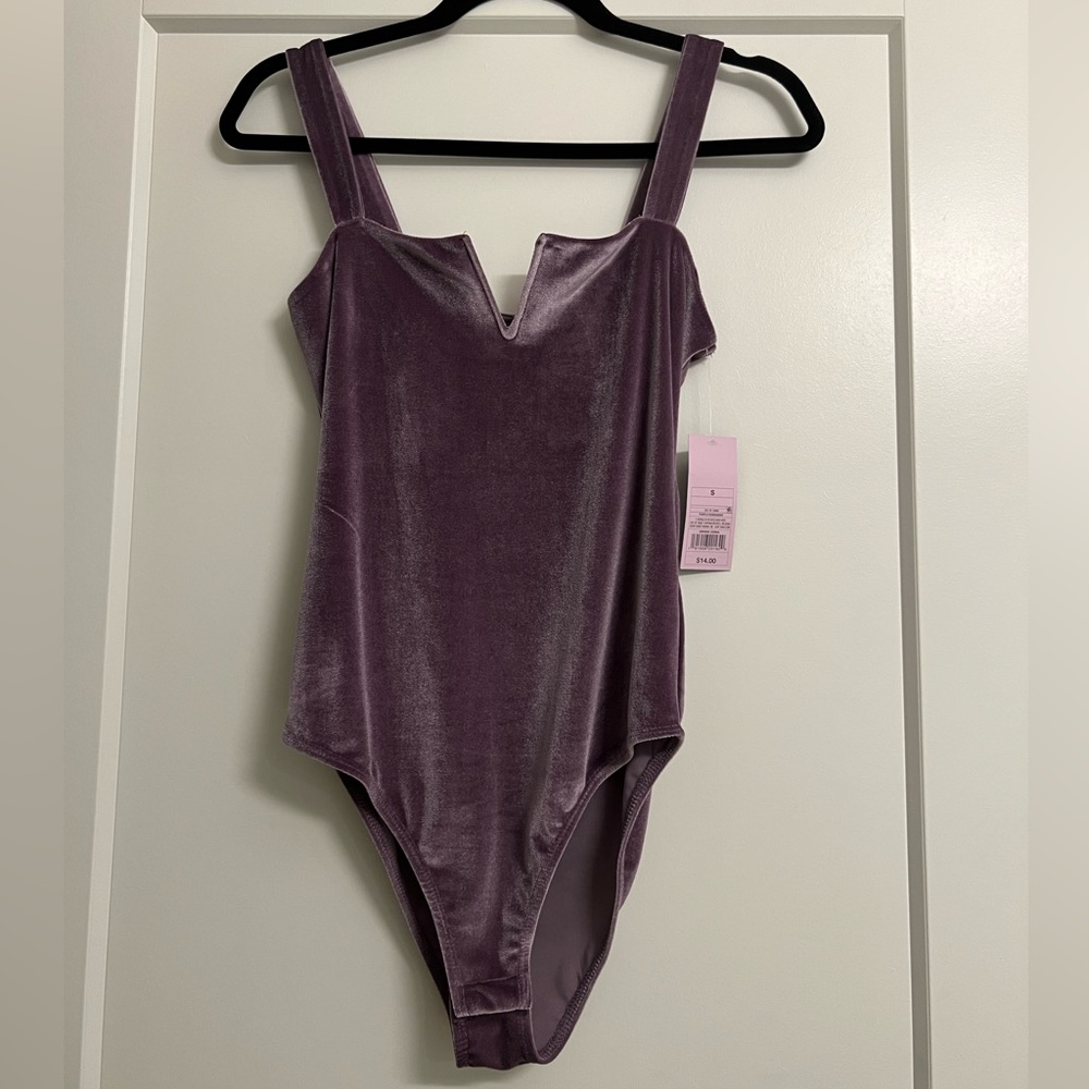 Purple bodysuit